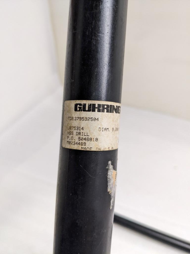 GUHRING J75314 HIGH-SPEED STEEL DRILLS (4-PACK) TD1379592504 9.2MM DIA NEW R22T5