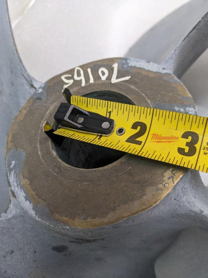 BRASS 28X28X8X16X11 SINGLE 4-WAY BOAT PROPELLER 6768 NEW B2