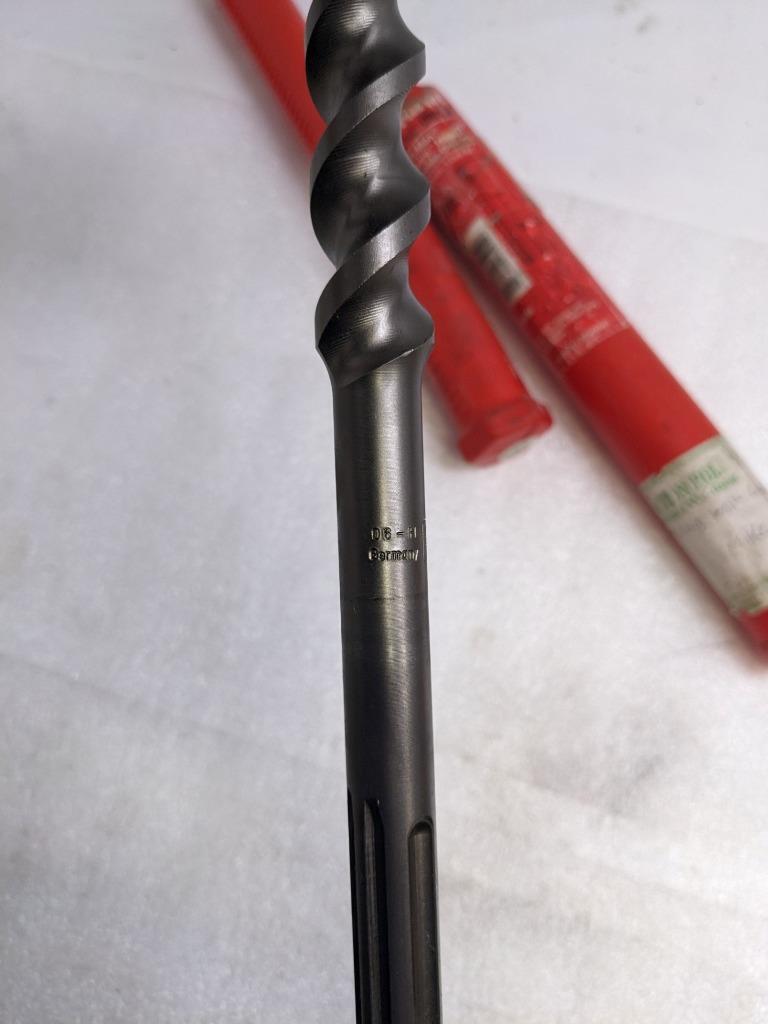 RAWL 08834 DRILL BIT 1" X 21" SDS MAX 16" DRILL DEPTH DAMAGED CUTTER USED R22T2