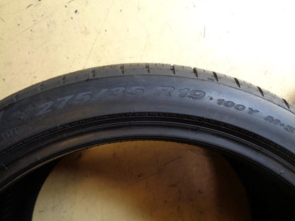 4 PIRELLI P ZERO A/S PLUS P 275 35 19 100Y XL TIRES 2577800 BQ3