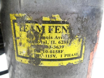 TEAM FENEX 1.1 HP SUBMERSIBLE PUMP 10-0158F FOR PARTS J1