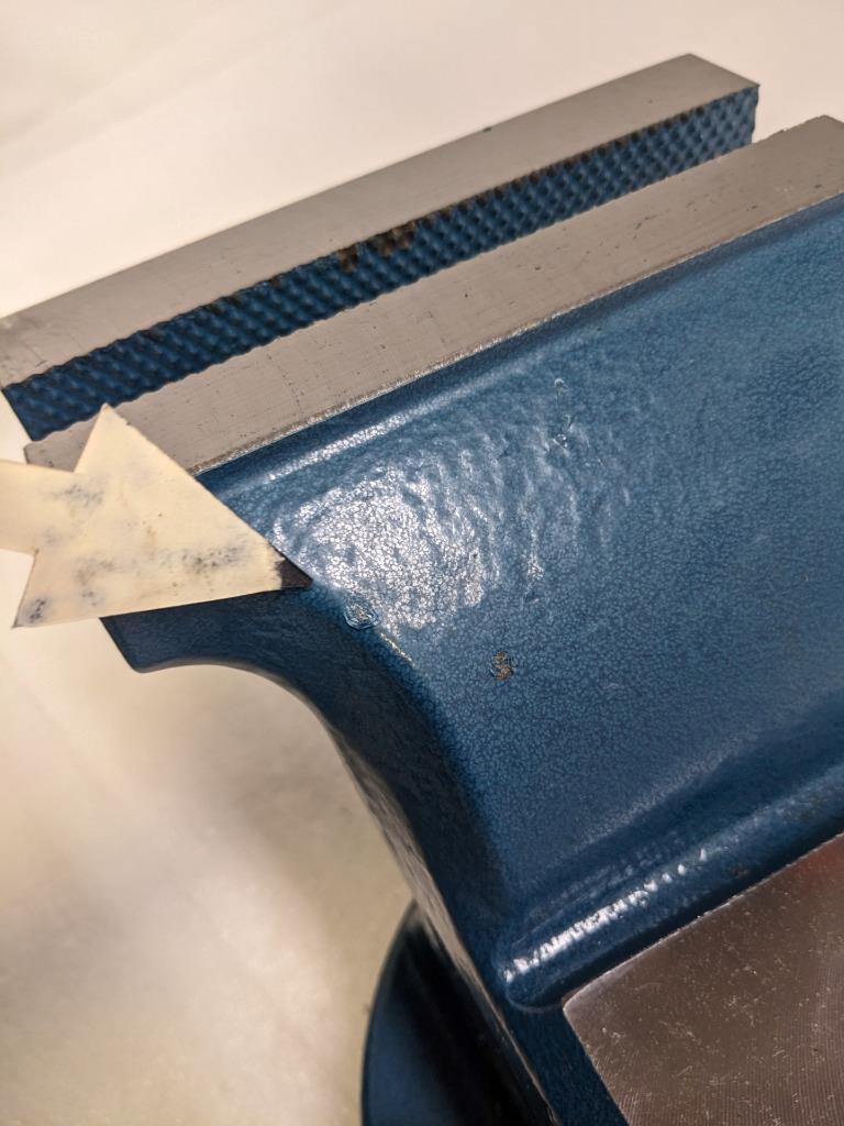 BESSEY BV-DF6SB BENCH VISE 6" WIDE 7" OPEN 90K PSI 360 SWIVEL NO HANDLE NEW H1