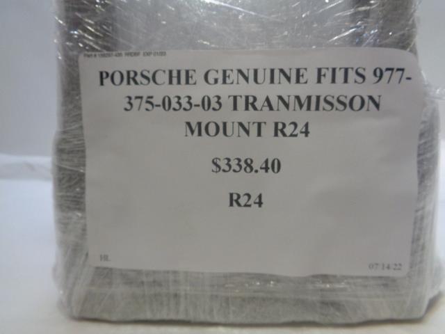 PORSCHE GENUINE FITS 977-375-033-03 TRAMISSION MOUNT R24T3