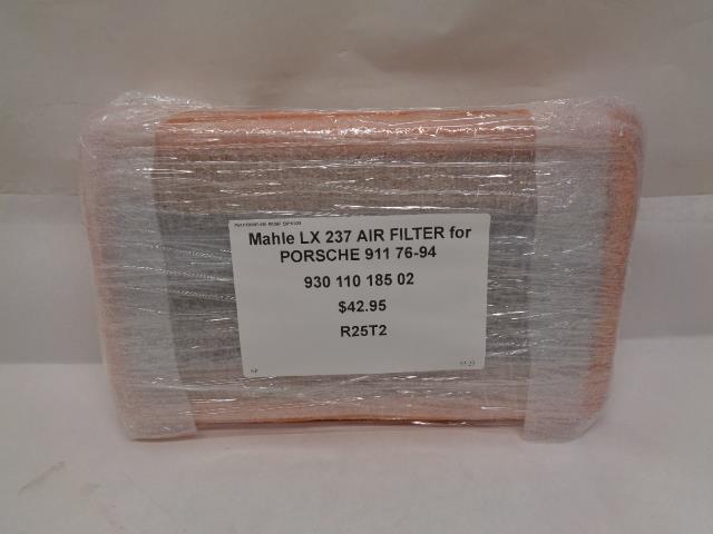 Mahle LX 237 AIR FILTER for PORSCHE 911 76-94 930 110 185 02 R25T2