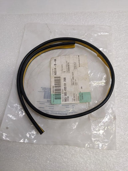 PORSCHE 9935054990170B FRONT BUMPER BLACK PIPING FOR 95-98 911 993 NEW PGB2TB