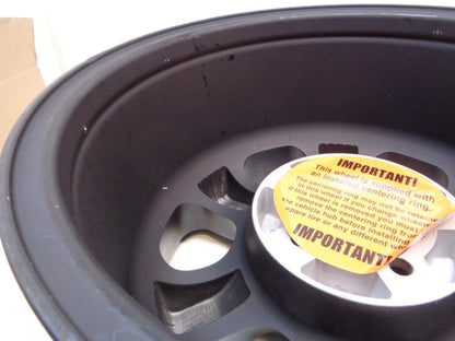 NEW FUEL OFFROAD MATTE BLACK MACHINED w DARK TINT 17x9 ET1 D56417907350 WHEEL SR