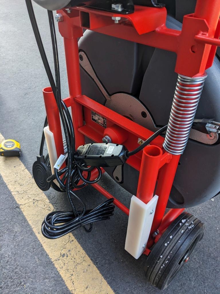 RIDGID K-750 DRUM DRAIN CLEANING MACHINE KIT 115V 200FT 200RPM 3/4"X100' NEW B2