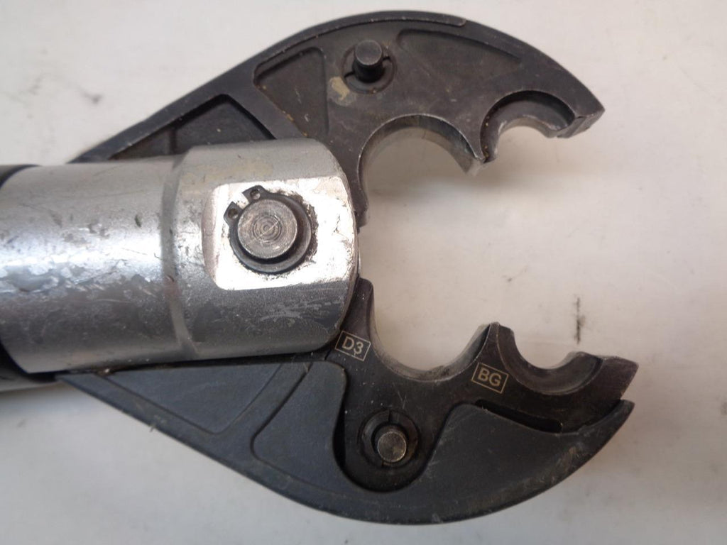 HUSKIE TOOLS IL-ND 6 TON INLINE COMPRESSION CRIMPING TOOL w/ DG HEAD BSR35