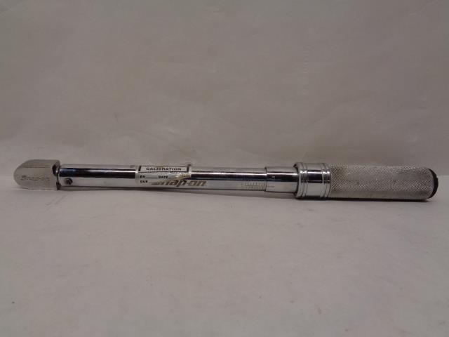 NEW SNAP-ON 5-75 ft.lb 3/8" DRIVE TORQUE WRENCH QD275 R22