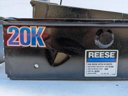 REESE 20K FIFTH WHEEL HITCH (BASE ONLY) 30083 R18