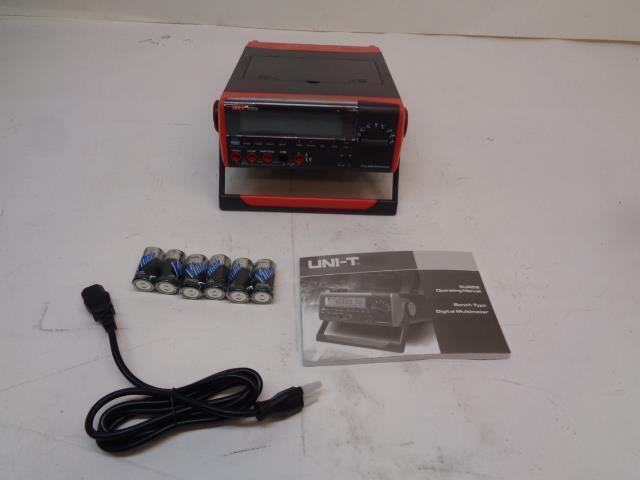 NEW UNI-T BENCH DIGITAL MULTIMETER AC 4 TO 1000V DC 400M-V TO 1000 V 5URG9 R28