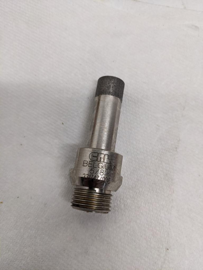 CRL HBT58 331747/026 5/8" BELGIAN THREAD ELECTRO-FORMED DIAMOND DRILL NEW D0
