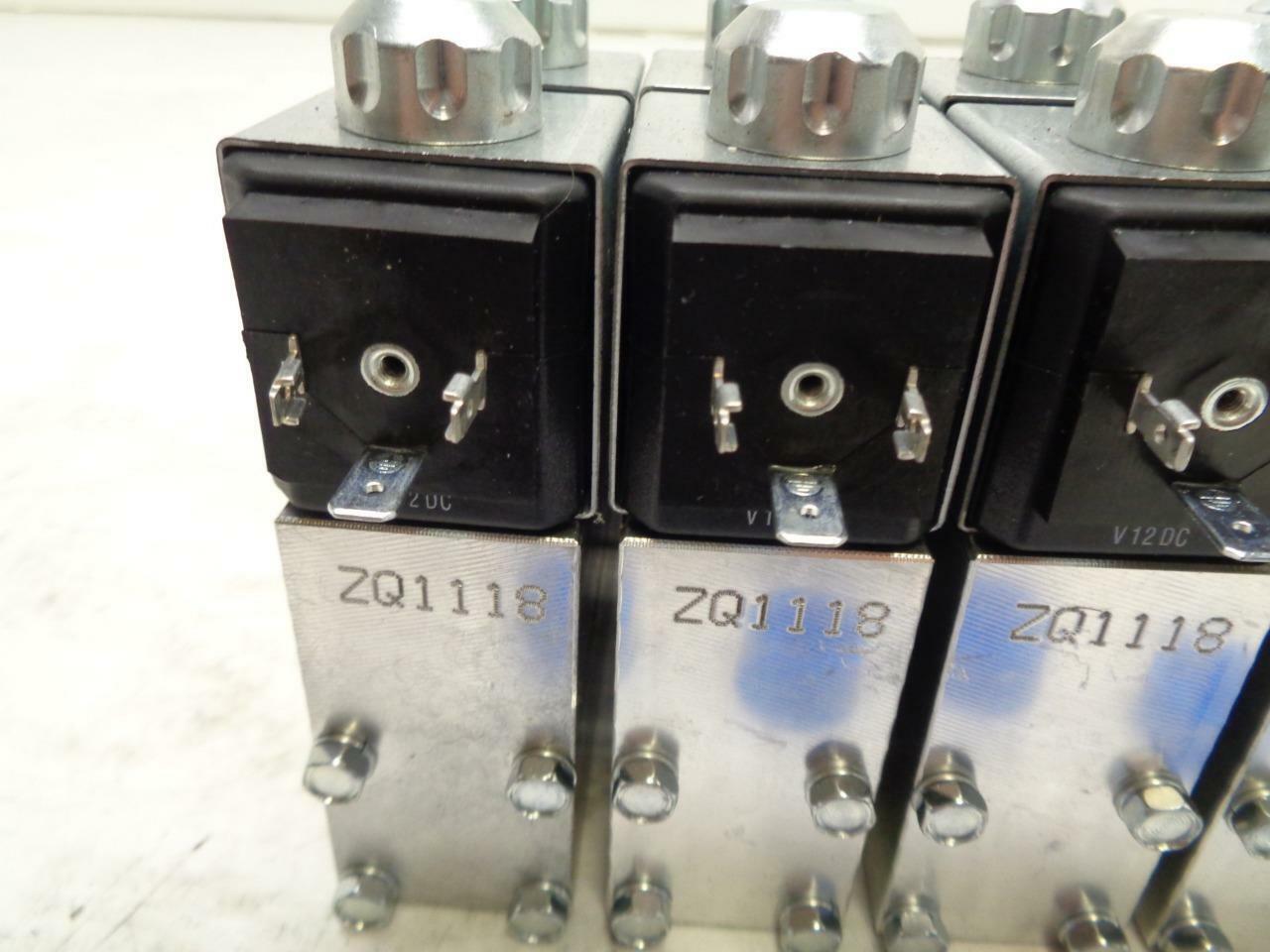 NEW HYDRAULIC CONTROL BLOCK WITH SOLENOID BLOCKS R11