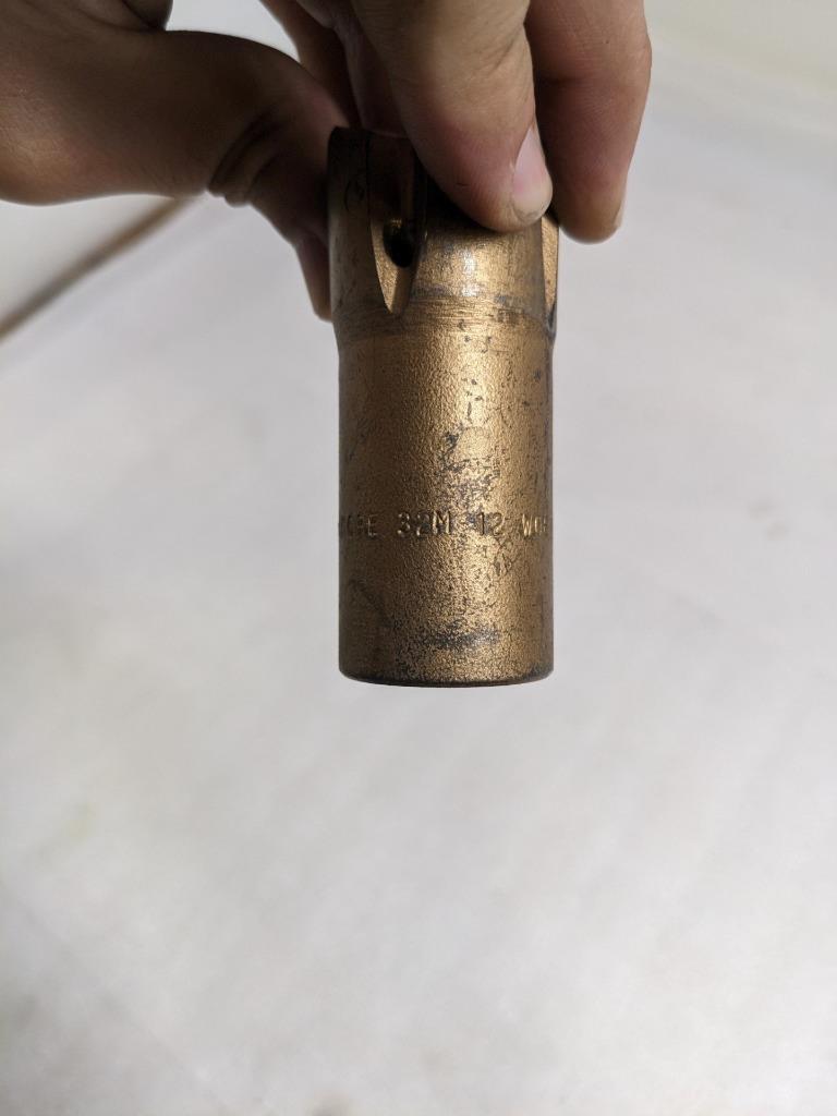 ROCKMORE 32MM (1.25") DIAMETER 2-7/8" CROSS BIT 12 W0621 NEW R22T5