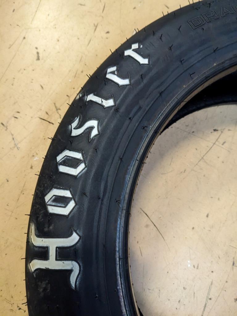 HOOSIER DRAG FRONT 23.0 5.0 15 DRAG RACING TIRE 18085 CQ3