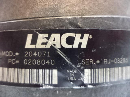 LEACH SIGNATURE FRONT LOAD GARBAGE TRUCK MOUNTED HYDRAULIC PUMP 204071 NEW J2