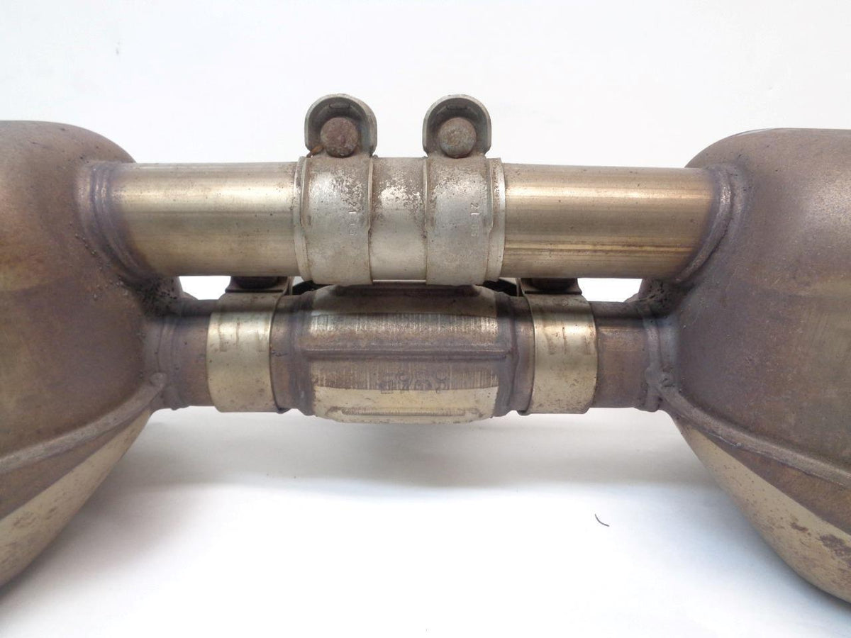 2006+ GENUINE PORSCHE 987 CAYMAN BOXTER S EXHAUST MUFFLER & TIP SYSTEM R19