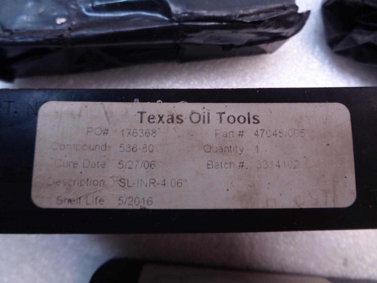NEW 4 TEXAS OIL TOOLS CRIMPING DIES 47075/005 R22T5