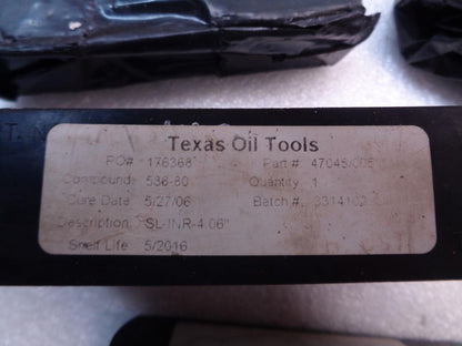 NEW 4 TEXAS OIL TOOLS CRIMPING DIES 47075/005 R22T5