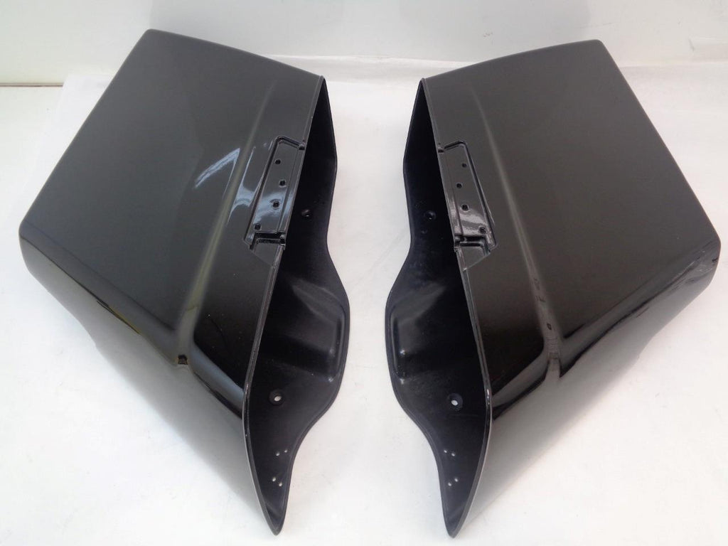 ADVANBLACK 4.5" STRETCHED SINGLE CUTOUT SADDLEBAG 2014+ HARLEY TOURING SB14  SR