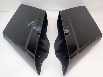 ADVANBLACK 4.5" STRETCHED SINGLE CUTOUT SADDLEBAG 2014+ HARLEY TOURING SB14  SR