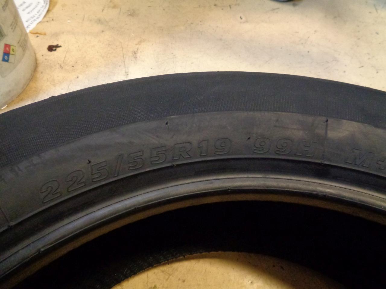 1 NEW TIRE KUMHO SOLUS KH16 225 55 19 99H SL 1855813