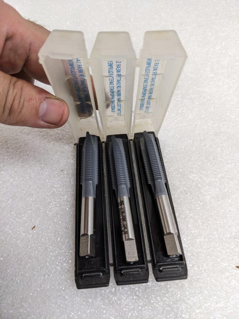 OSG 19011760 TAPS 7/16-20 GH9 S3/P PLUG NI R06012 (3-PACK) NEW D0