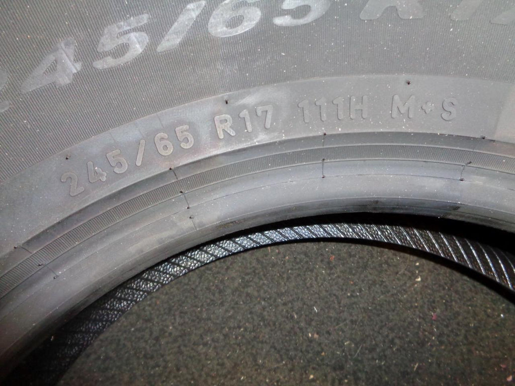 2 NEW TIRES PIRELLI SCORPION VERDE AS+ II 245 65 17 111H XL 3595700