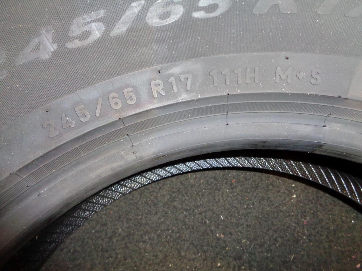 2 NEW TIRES PIRELLI SCORPION VERDE AS+ II 245 65 17 111H XL 3595700