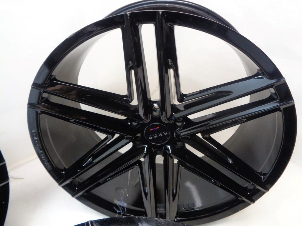 SET OF THREE GIOVANNA KOKO KUTURE VETSE 24x10 6x139.7 ET20 BLACK WHEEL SR