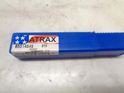 NEW ATRAX 85314649 016 CARBIDE END MILL 1"x3" 2 FLUTE R22T6BC