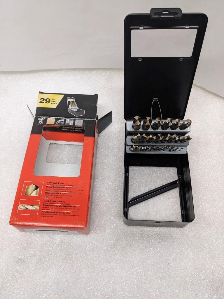 SKIL 98029 GOLD OXIDE DRILL BIT SET 29PC MAX 1500RPM NEW R22