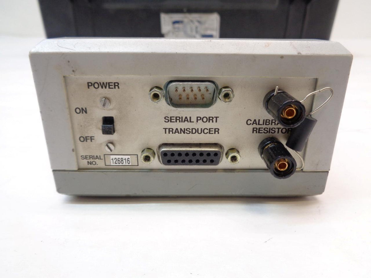 FEC TORQUE TRANSDUCER 2103 w/ INSTRUMENT CABLES TOOLS IMPACTS & CASE R22