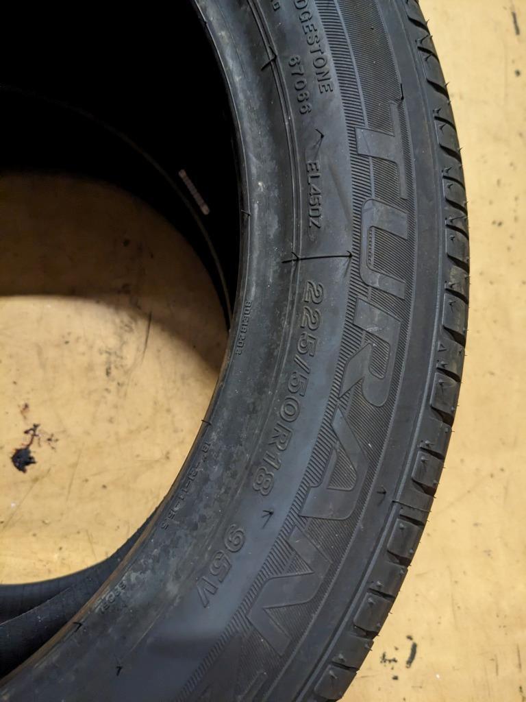 BRIDGESTONE TURANZA EL450 (*) BMW P 225 50 18 95V SL TIRE 006373 CQ3