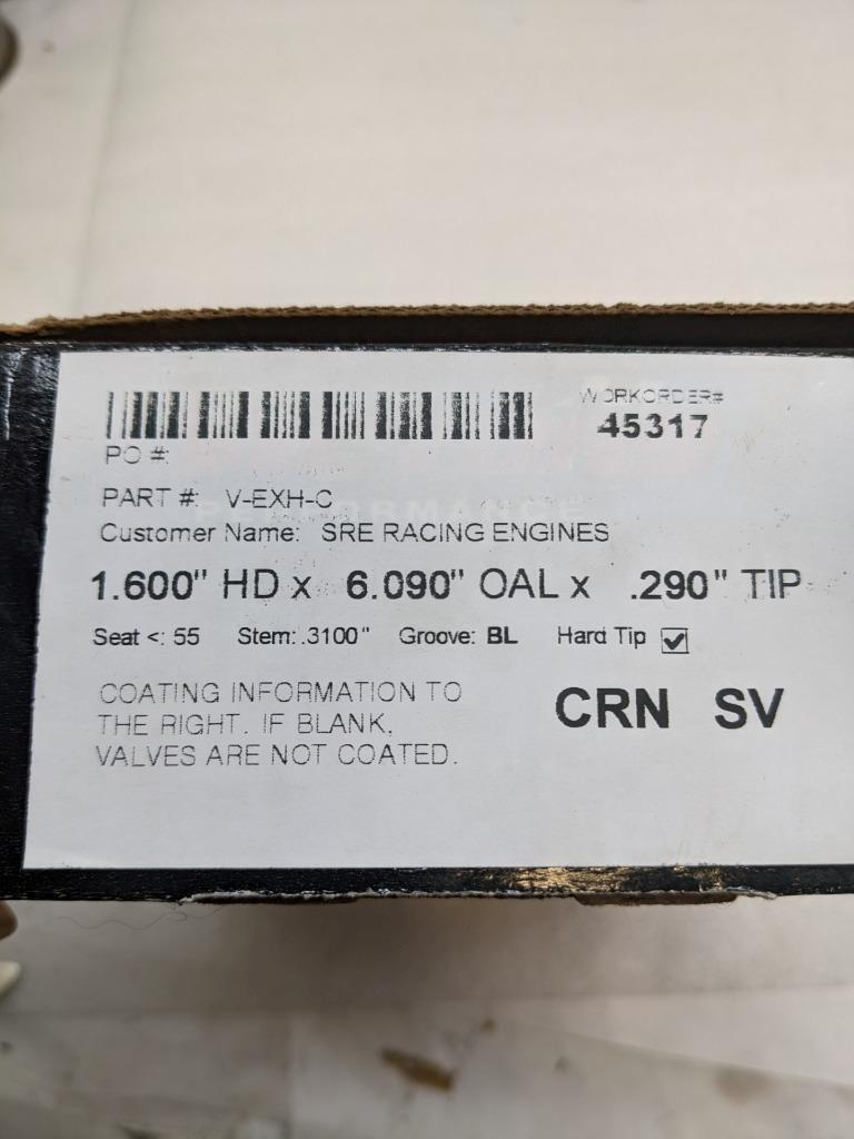 VICTORY VALVES 6.1" 1.5" 45317 121323 NEW R5