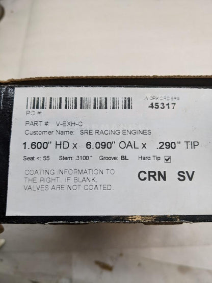 VICTORY VALVES 6.1" 1.5" 45317 121323 NEW R5