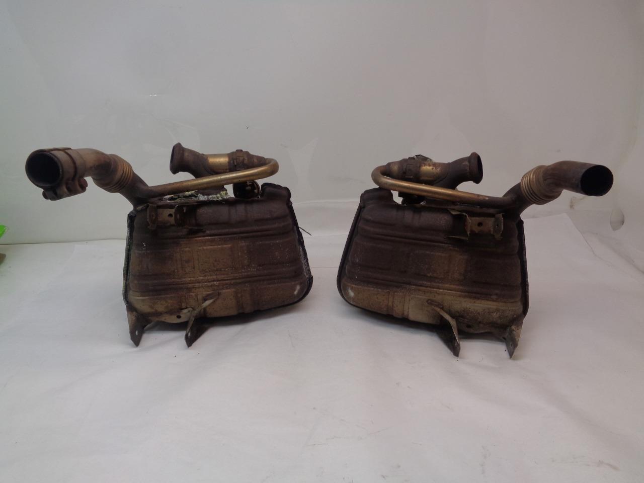 USED GENUINE PORSCHE 996 PSE OPTION EISENMANN EXHAUST PAIR 99611198400 R35