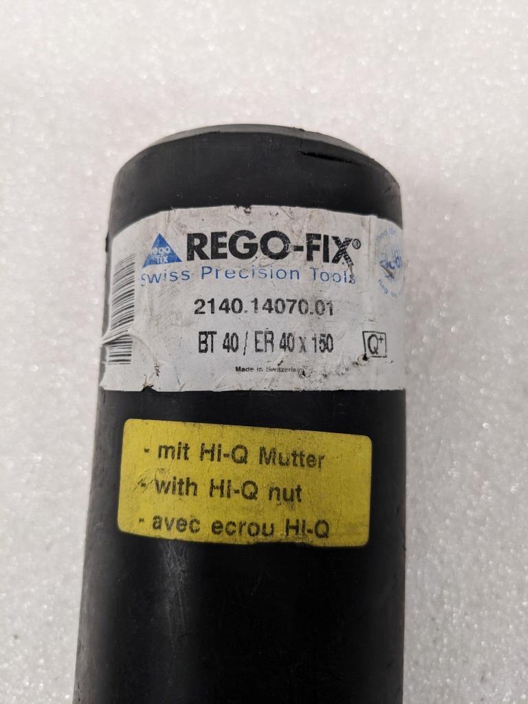 REGO-FIX BT40/ER40X150MM BT40 COLLET CHUCK X ER40 - 150MM PROJECTION NEW #2 R27