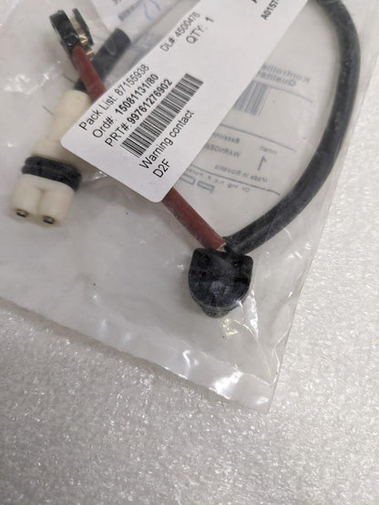 PORSCHE 99761276902 FRONT DISC BRAKE PAD WEAR SENSOR FOR 09-11 911 C NEW PGB2TB