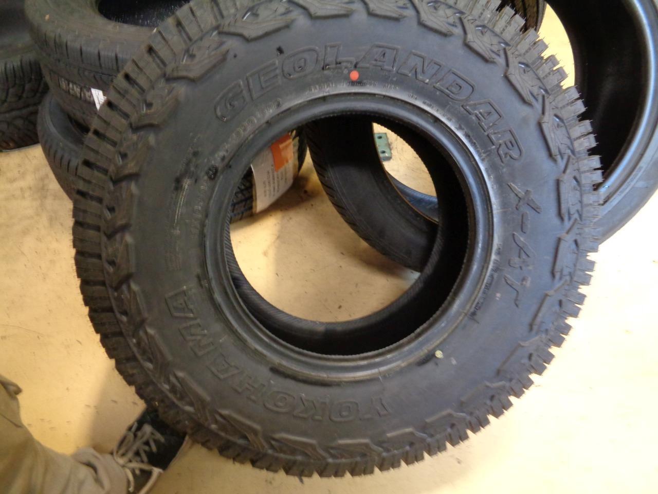 2 NEW YOKOHAMA GEOLANDAR X-AT LT 31 10.5 15 109Q LRC ALL TERRAIN TIRES 16001