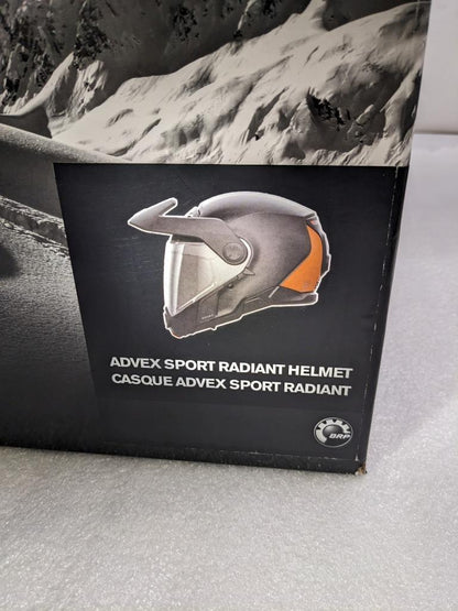 SKI-DOO ADVEX SPORT RADIANT SNOWMOBILE HELMET-ORANGE-LARGE 9291260912 NEW SR