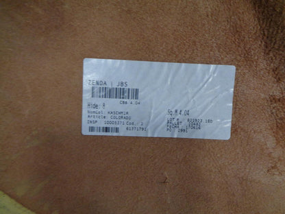 TAN LEATHER HIDE 43.48 SQUARE FEET/4.04 SQUARE METERS NEW N.2 SR