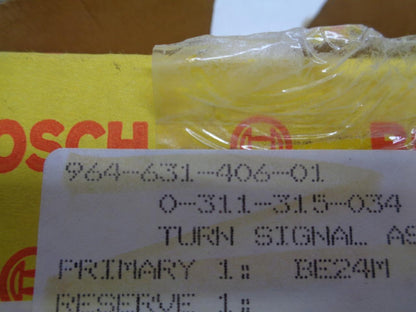 Porsche 911 (964) Bosch Turn Signal Assembly Right USED OEM 964 631 406 01 R25T1
