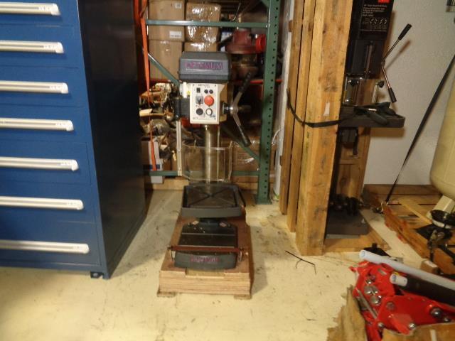 1 NOS OPTIMUM 1 HP BENCH DRILL PRESS BELT DRIVEN TYPE 13" SWING 120V B24H 2E0