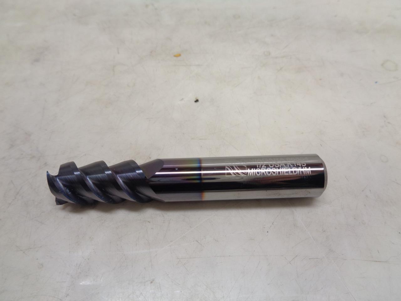 NEW NIAGARA 86854 CARBIDE END MILL 1/2"x1" 3 FLUTE R22T6BA