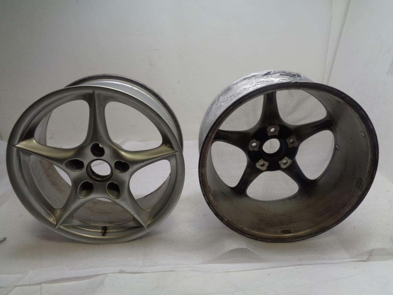 Porsche Boxster 986 Wheel FRONT PAIR 986 362 136 03 18x8 USED GENUINE SR