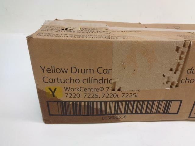 NEW XEROX YELLOW DRUM CARTRIDGE IMAGING 013R00658 BR