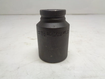 NEW BLACKHAWK 1 1/2" DEEP IMPACT 6-POINT SOCKET UW-2648 R22