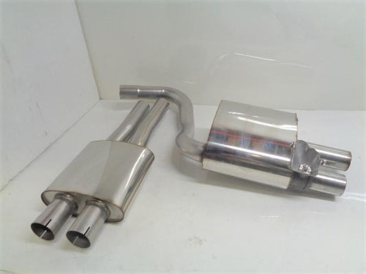 NEW MILLTEK FRONT & LEFT REAR SILENCER FOR 2017+ AUDI S4/S5 B9 3.0L V6 TURBO 19