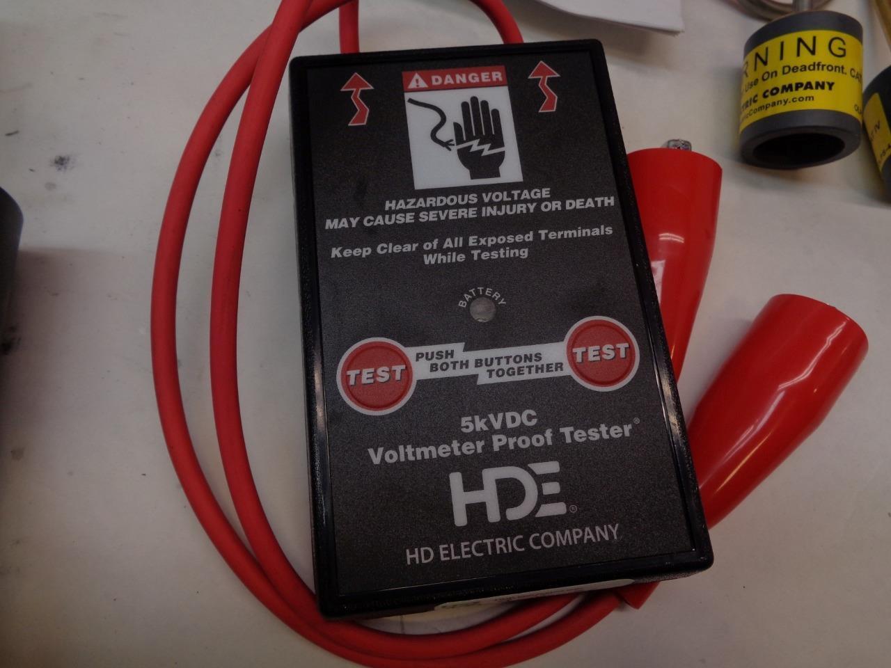 NEW HDE MARK-V UNIVERSAL ANALOG VOLTMETER TEST KIT (MISSING PARTS) R32